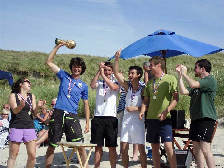 Beach Football Winners 2011