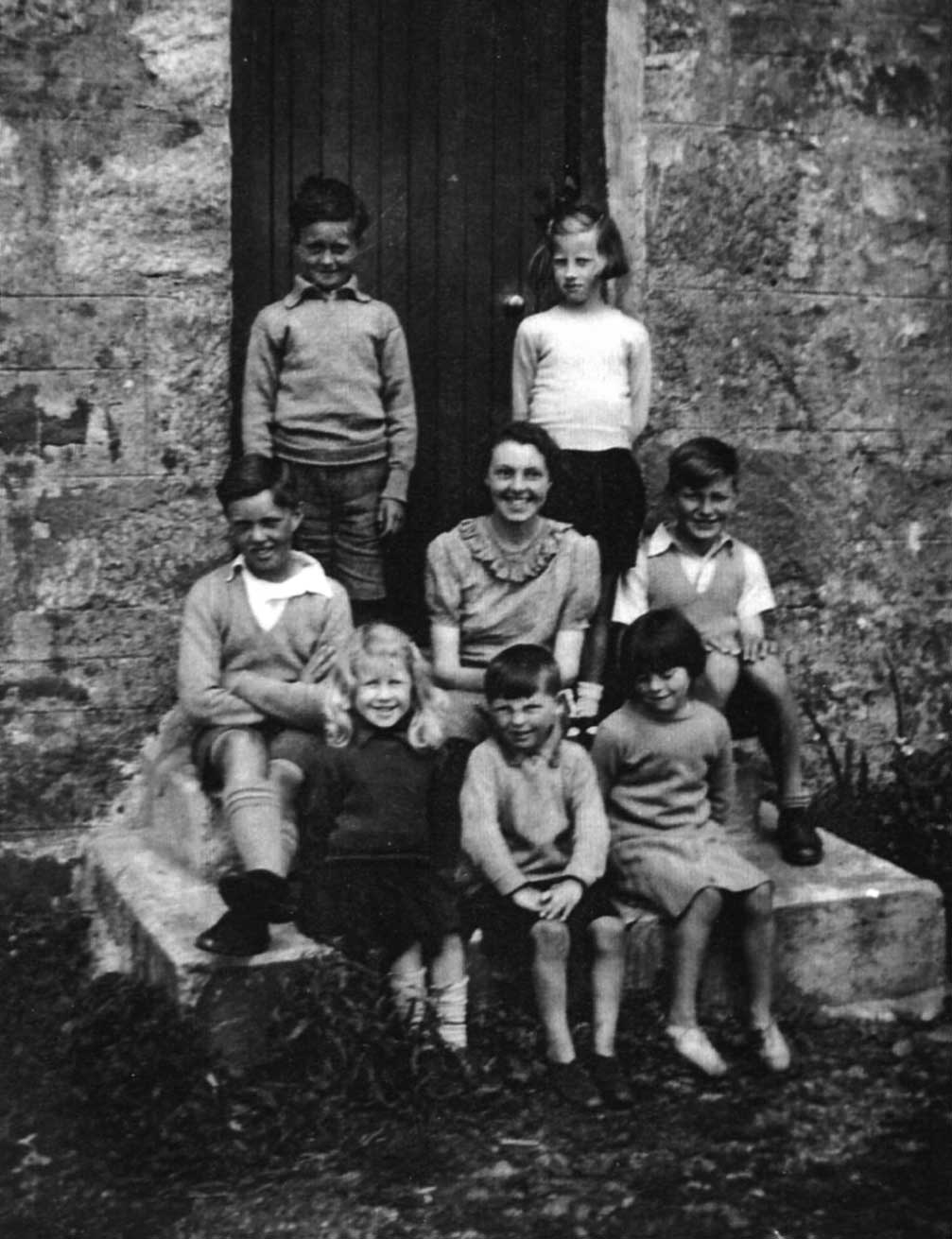 Bound School, Isle of Coll, 1940